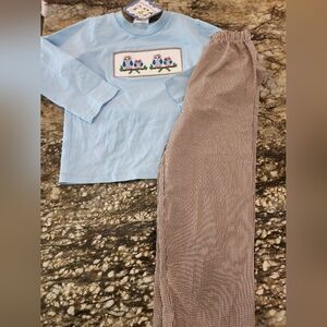 Blue and Brown Kids Set